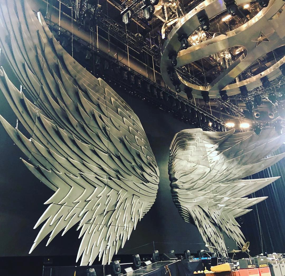 Aerosmith Stage Wings Coolest Thing