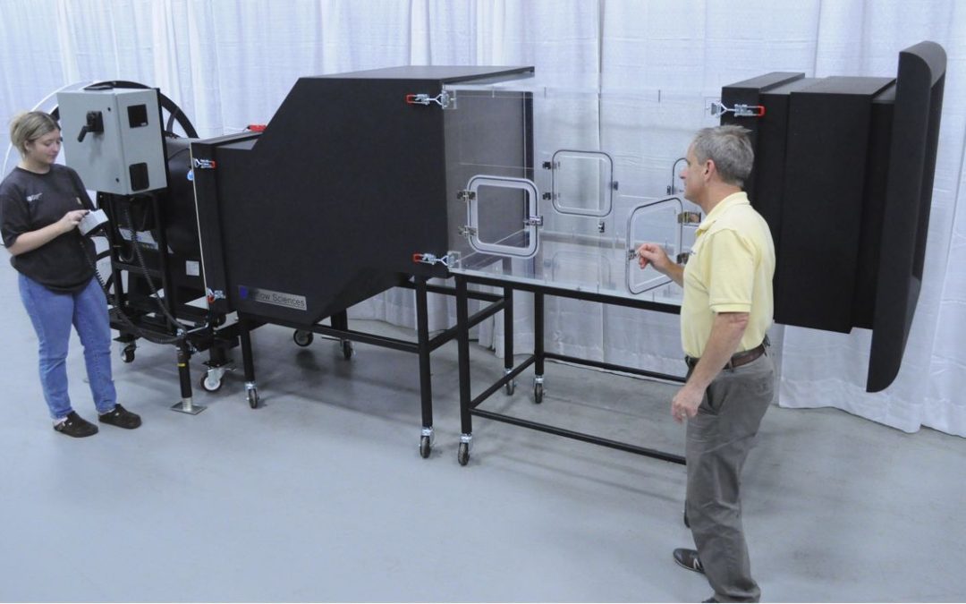 Wind Tunnel for Flying Bats