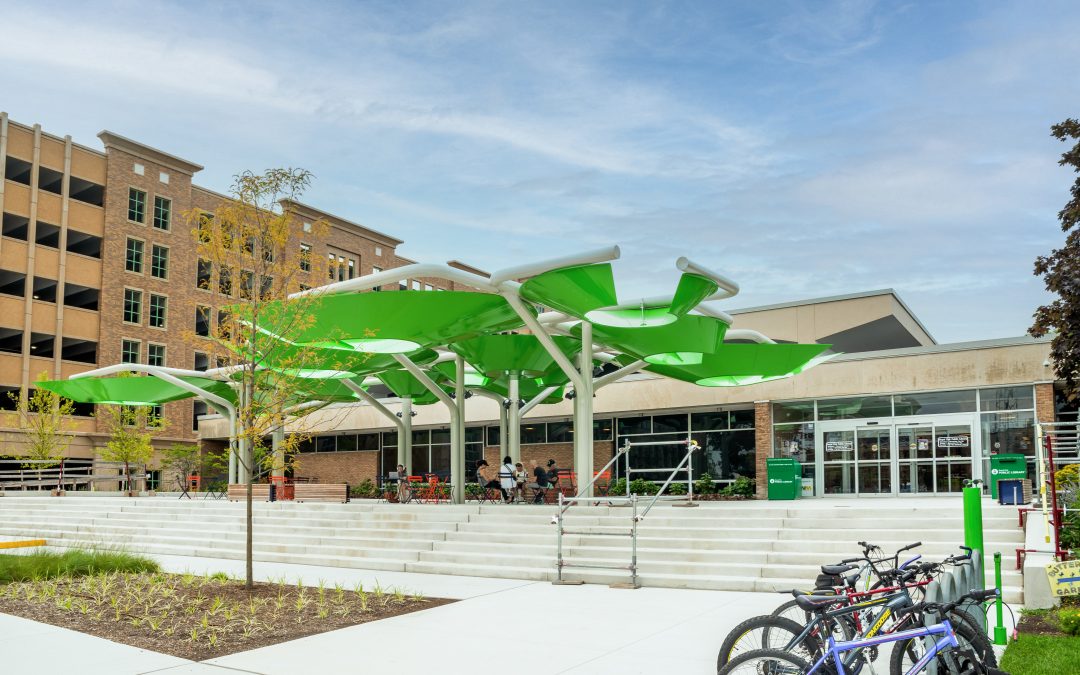 Centennial Commons Downtown Park – Custom Structure